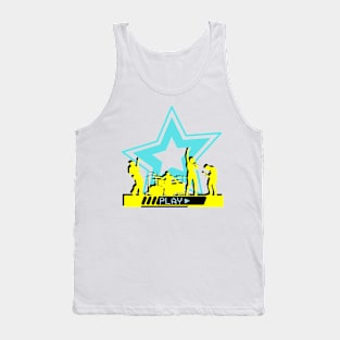 Press Play Rock Band Vibes! Tank Top